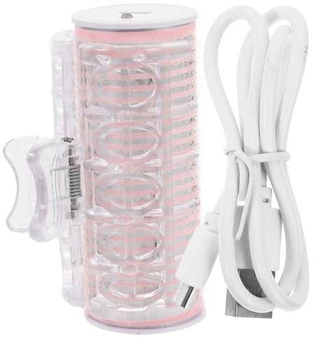 SKISUNO USB Haarwickler Bangroller aus Nylon mit Automatischer Heizung für Frauen Mädchen für Pony Langes Haar