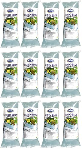 S&M 547003 Pack de Cuatro Unidades Gel de riego HIDROBLOC para riego de Plantas en vacaciones hasta 30 días sin regar-4 x 400 ml (Paquete de 3)