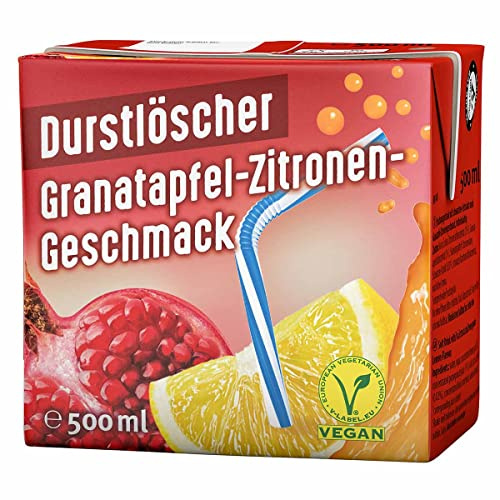 QuickVit Durstlöscher Granatapfel-Zitrone 12 x 500ml