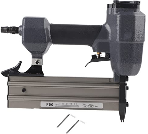 Grapadora F50 Pistola Neumática Para Clavos Rectos Alimentadores de Aire Clavados Muebles Alambre 18Ga 1.25X1.0Mm Remachadora