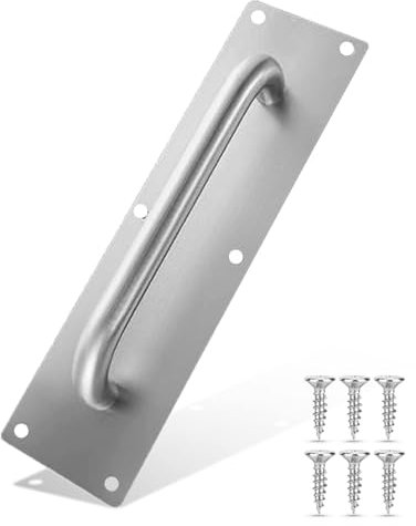 HERCHR poignée de porte,Poignée de Porte de Grange Coulissante 30cm,poignet de porte,Poignée de Porte Coulissante,Poignée Porte Coulissante,Traction de Poignée de Porte Poignet de Porte Extérieure