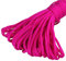 King of Trade Paracord 550 Fallschirmschnur Schnüre Nylonleine 4 mm stark, 10 m lang Farbe hot pink