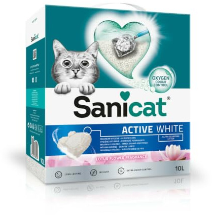 Sanicat Aktive weiße Lotusblüte, 10 l, PSANACWLV10L, 10 l (1er Pack)
