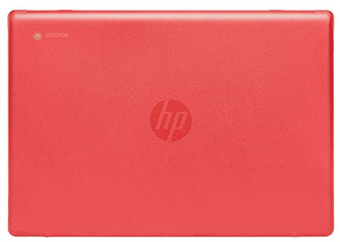 mCover Coque Compatible avec HP Chromebook 14a-NAxxxx Series 14 Uniquement (comme 14a-na0023cl chez Costco, ne Convient Pas à d'autres modèles HP Chromebook) – Rouge