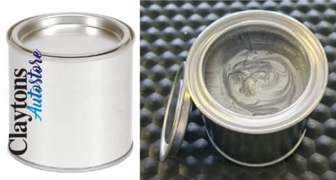 SILVER BRAKE CALIPER PAINT METAL STEEL ENGINE High Temperature 125ml