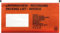 Netuno 50 transparente Lieferscheintaschen rot DL 239x 131 mm rote Begleitpapiertaschen DL Dokumententaschen Rechnungstaschen Pakettaschen für Lieferscheine Begleitpapiere Garantiekarten