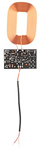 Kabelloser Ladeempfänger, Empfängermodul Spulenplatine 5V 1A DIY Qi Standard Kabelloses Aufladen