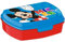 HOVUK Mickey Mouse Rectangular Lunch Box, 18cm Food Safe Lunch Container for School, BPA Free, Microwave Without Lid, Dishwasher Safe for Kids 3+ Years