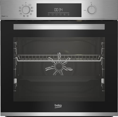 BEKO Four encastrable pyrolyse BBIM12300XMPEF, AéroPerfect, 72 litres,