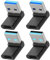 Xiatiaosann Right Angle USB A to USB C Adapter, 90 Degree USB A Male to USB C Female Converter for iPhone 12 13 14 Pro, for Samsung Galaxy S23 S22 S21, for Macbook (Up & Down Angle, 4 Pack)