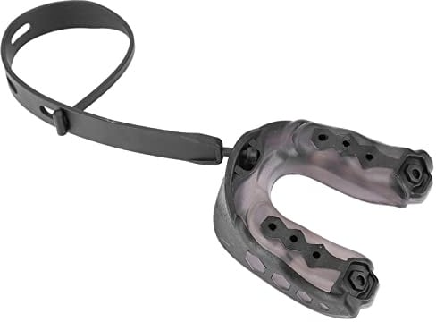 Mundschutz Erwachsener Mundzähne Schutz, Mundschutz für Boxen Basketball Rugby, Football Mundschutz, Wrestling Mouthpiece, Mundschutz Football Schwarz (Schwarz)
