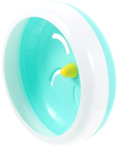 BESPORTBLE Hamster Laufrad 18cm Aus Kunststoff Mit Halterung Drehbar Für Gesunde Bewegung Von Kleinen Haustieren Wie Hamster Mäuse Und Rennmäuse