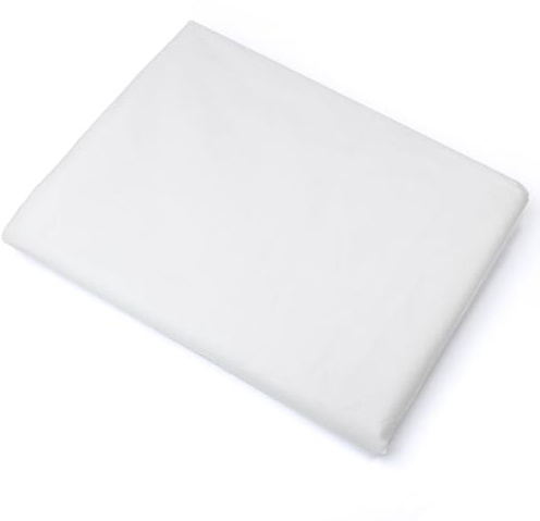 Bügelvlies Weiß 500 X 100 Cm Aufbügelbare Vlies, Leichtes Gewicht Stoff Zum Aufbügeln, Atmungsaktiv Bügelvlies Stoff, Vliesstoff Einlagestoff für Nähhandwerk Basteln Heimwerken Stickereien