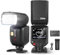Neewer Z880-C 2.4G 76Ws TTL Camera Flash Speedlite Compatible with Canon, Upgraded UI, Adjustable Modeling Lamp, TTL/M Quick Switch TCM Key, 1/8000s HSS 7.2V/3000mAh Battery 600 Full Power Flash