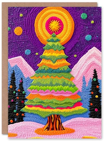 Wee Blue Coo Greeting Card Magical Winter Wonderland Colourful Festive For Child Kids Xmas Christmas Card