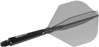 CUESOUL ROST 77 Integrierter Dartschaft und Flight, Standardform, 3er-Set (klare Farbserie)