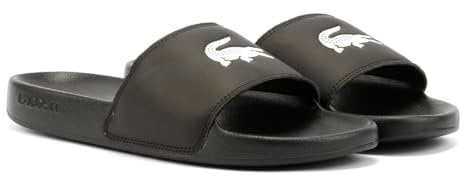 Lacoste Serve Slide 0.0 Sandales pour Hommes Noires - EUR 42