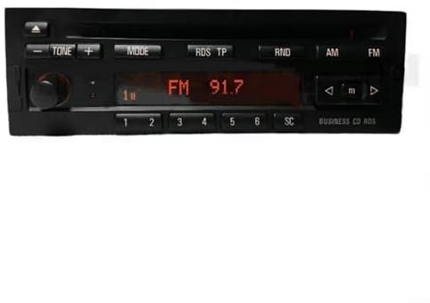 Armaturenbrett LCD Display für BMW, Business CD RDS Radio CD23 E30 E36 E34 E32 E31 Z3 Serie kompatibel mit OEM 65128360792 65128374584