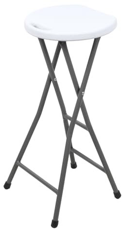 Urban Living Sunnydays klappbarer Barhocker Tresenhocker Bar-Hocker mit Transportgriff Indoor/Outdoor Bistrohocker Hochstuhl
