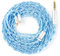 Yinyoo KBEAR Palm Thunder - Cable de auriculares de 4,4 mm MMCX de 120 cm, 4 núcleos, coaxial, chapado en plata, OCC IEM para Sh-ure:SE215/SE425, UE900, so-ny IER-Z1R/IER-M9, Fii-O FH3