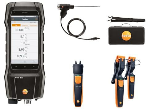 testo 300+ Flue Gas Analyser Smart Kit