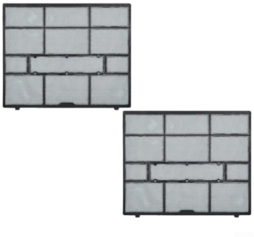 babominimer Anti-Dust Air Conditioner Filter Screen for Indoor Unit Hanging Type, Long lasting Plastic Mesh Cover for Dust Accumulation, Easy to Install Aircon(35.3X29cm)