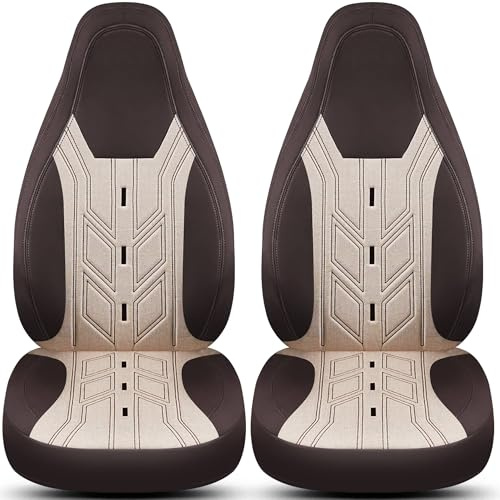 Wohnmobil Sitzbezüge & Schonbezüge für Fiat Ducato Citroen Jumper Peugeot Boxer | Passgenaue Vordersitzbezüge | Teilintegriert, Kastenwagen & Alkoven | Sitzbezug Fahrer & Beifahrersitz