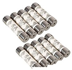 Silverline 831814 Fuses 10pk 5A