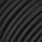 Textilkabel für Lampe, Stoffkabel 3-adrig (3x0,75mm²), Schwarz - 3 Meter