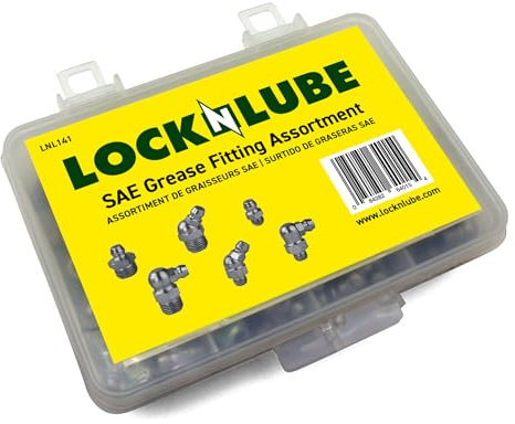 LockNLube LNL141 SAE Grease Fittings Set