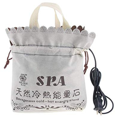 Skingwa Hot Stones Massager - Electric Heater Bag for Massage Stones, Kit Includes Heater Bag