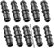 Suinga Set di 10 Collegamento per Irrigazione a Goccia 16 mm | Manicotto connettore per tubo da 16 mm | Giunto per Irrigazione