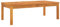 Couchtisch 100x50x33 cm Massivholz Akazie, Holz-Couchtisch, Gartenmöbel, für Terrassen und Außenbereiche