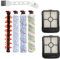 Hartboden-Bürstenrolle, Holzboden-Bürstenrollen-Kit Ersatz für Bissell Crosswave 17132, 2306, 1785, 1926F, 1608022, 2588F, 2223H, 2582H, 2225F, 1713K, 1713F, 2203F