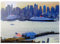 MyPuzzle Transatlantikliner Queen Mary 2 und Queen Elizabeth 2 im Hafen am Hudson River, New York, USA - Premium 1000 Teile Puzzle - MyPuzzle Sonderkollektion von Puzzle Galaxy