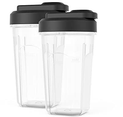 Electrolux 2-in-1 Trinkflaschenset, Für Smoothies, Suppen & Milchshakes, Set In 2 Teilen, 300 ml, Mit Deckel, Modell ETBS1