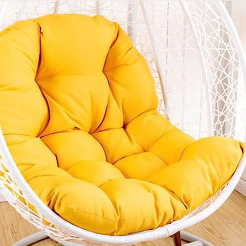 Earnmore Hängesessel Kissen Pad, Garten Ei Hängematte Stuhl Schaukel Mit Rückenlehne - Weiche Indoor Outdoor Möbel Liege Matte