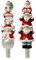 Kaemingk Puntale in Vetro con Babbo Natale o Pupazzi di Neve 31cm
