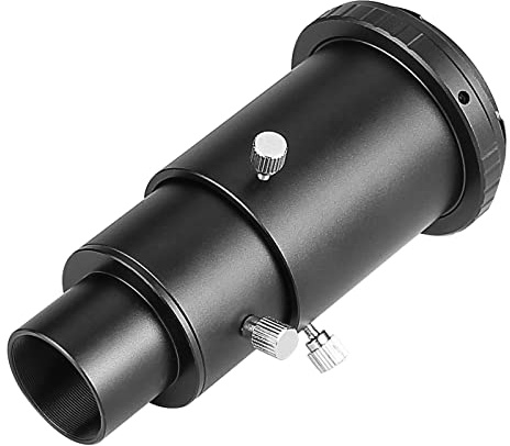 Celticbird Variabler Teleskop-Kamera-Adapter für Prime Focus und Okularprojektion, Astrofotografie, Gewinde für Standard-Astronomiefilter mit 3,2 cm (1,25 Zoll), kompatibel mit Nikon SLR-Kameras
