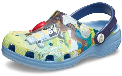 Crocs Unisex Kinder Bluey Classic Clogs (Toddler) Holzschuh, Blau