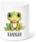 Frosch Spardose Kinder personalisiert mit Namen Geldgeschenk zum Geburtstag für Jungen & Mädchen Geschenk Sparschwein aus Keramik