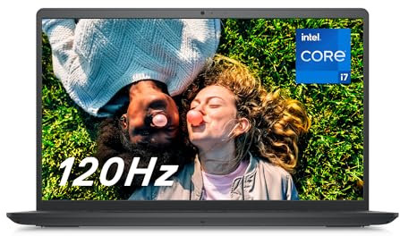 Dell Inspiron 15 3520 15.6 FHD 120Hz Laptop, Intel Core i7-1255U Processor, 16GB RAM, 1TB, Intel Iris Xe Graphics, Windows 11 Home, Fingerprint Reader, UK Keyboard