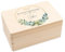 Geschenkfreude Erinnerungsbox personalsiert zur Jugendweihe - UV-Druck - 30x20x14cm Aufbewahrungsbox Holz - Holzkiste mit Deckel personalisiert mit Name und Datum - Jugendweihe Geschenke - Schatzkiste