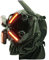 NULA Cosplay Helm Maske für Erwachsene - Halloween Maske Mit LED Licht, Futuristische Techwear Helm für Cyberpunk Cosplay, Rollenspiel, Kostümspiele und Partys