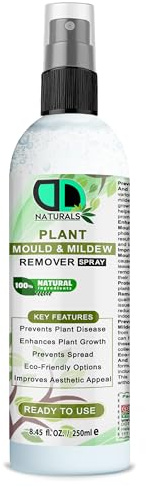 DD Teck Plant Mould & Mildew Remover– Eradicates & Controls | Ready to Use Natural Fungicide for Flowers, Fruits, Veg & Shrubs | Indoor & Outdoor Plant Protection & Growth (250ml Spray)