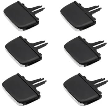 AC Air Vent Outlet Grille Für Volvo XC90 V90 S90 2015-2024 Auto-Armaturenbrett Vorne Hinten Klimaanlage AC Vent Grille Outlet Tab Clip 32219345 Auto-Lüftungsgitter(6 pieces)