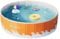Faltbares Hundepool, 90X48CM Rutschfestes Hunde Planschbecken aus Nylon, Kratzfeste Runde Schwimmbecken für Kinder und Erwachsene, Nicht Aufblasbares Hundebadewanne, für Haustierbedarf