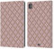 Head Case Designs Rose Marron Motifs Écoissais - Collection Étui Portefeuille en Cuir Compatible avec Apple iPad Pro 11 M4 2024