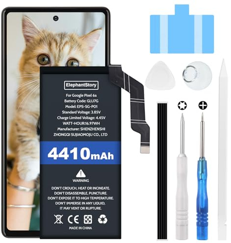 ElephantStory GLU7G Akku für Google Pixel 6A