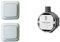 Funk Schalter Set - Funk-Einbauschalter + 2 x Funk-Wandschalter, für Leuchten und Geräte bis max. 1000W